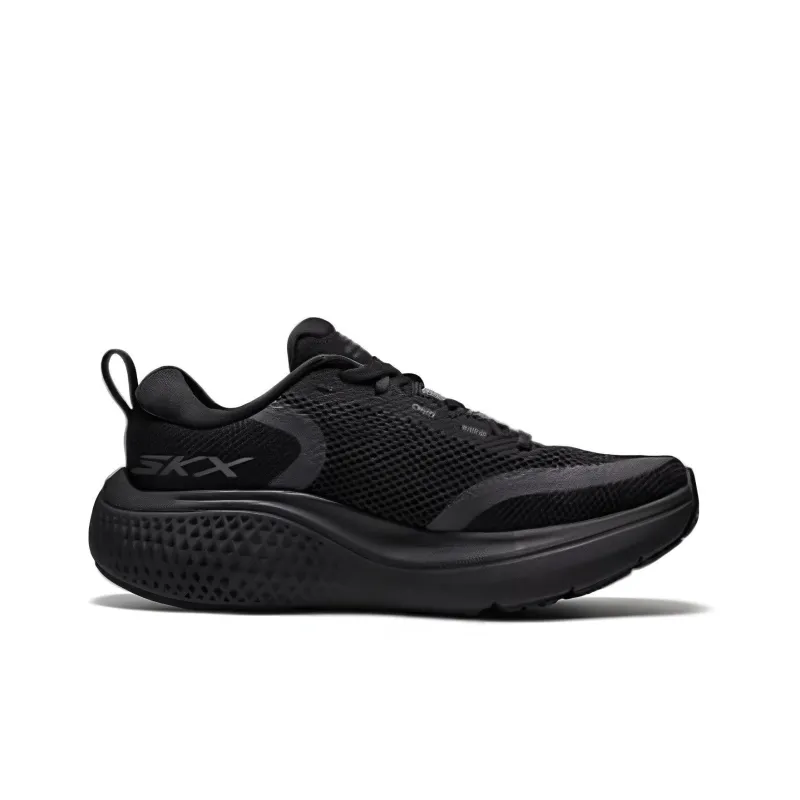 Skechers Cushioning Wear-Resistant Low-Top Casual Running Shoes Women's Black-1