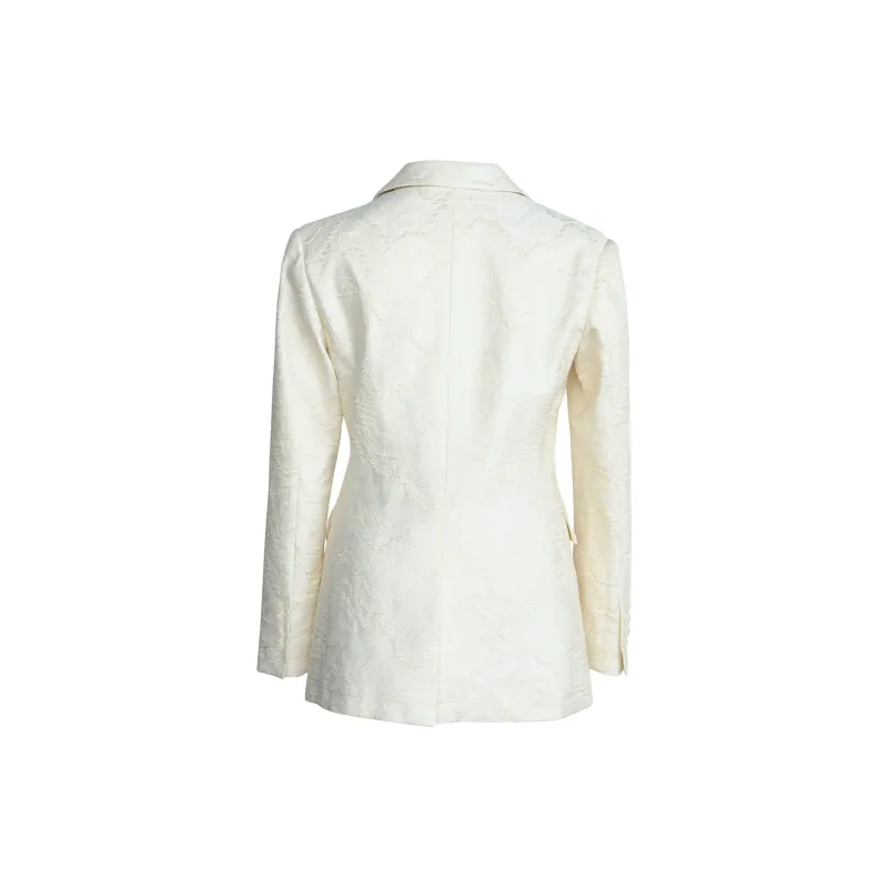 ROEYSHOUSE Business Suit Women's Beige Yellow-1