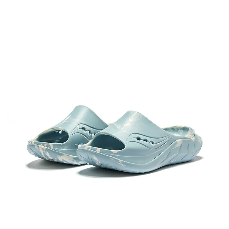 Saucony Cradle 2 Odor-Resistant Abrasion-Resistant Slide Slippers Unisex Orchid Beige-2