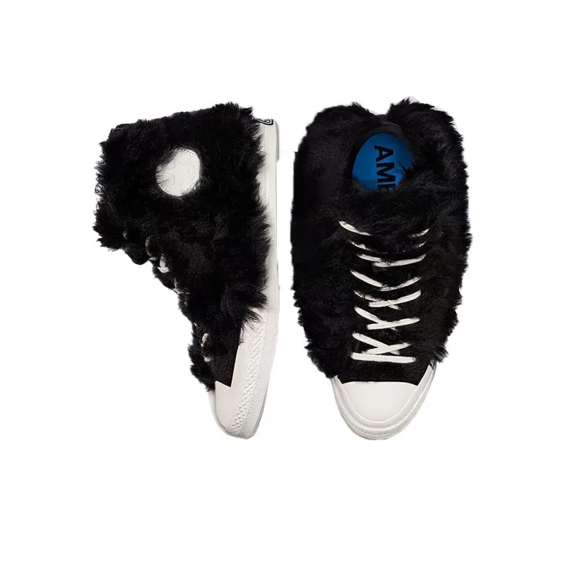 Converse Chuck Taylor All Star 70 Hi Ambush Fuzzy Black-3