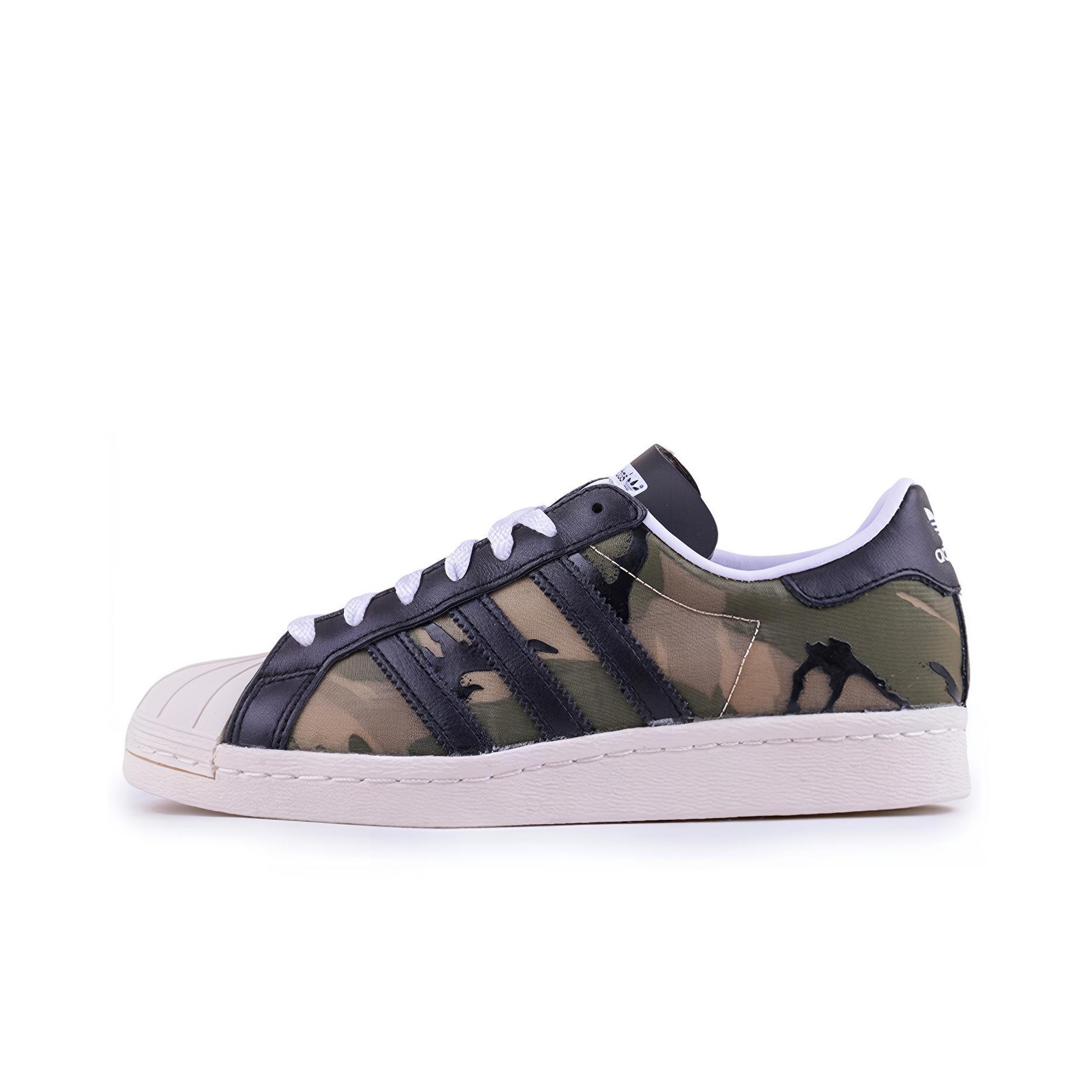 Clot X Adidas Originals Superstar Skateboard Shoes Men Low Top Camouflage POIZON