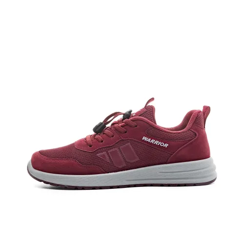 WARRIOR Casual Shoes Women's Low-Top Burgundy