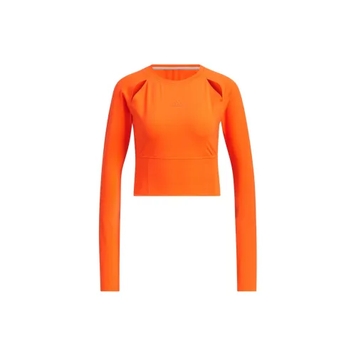 Adidas T-Shirts Women's Semi-Impact Orange