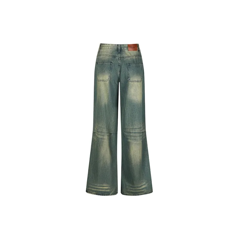 Wen Shan Jeans Women's Turquoise Color-1