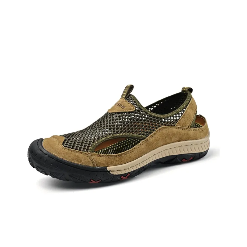 Season Ram Casual Shoes Men Low Top Black/Gray/Khaki-7