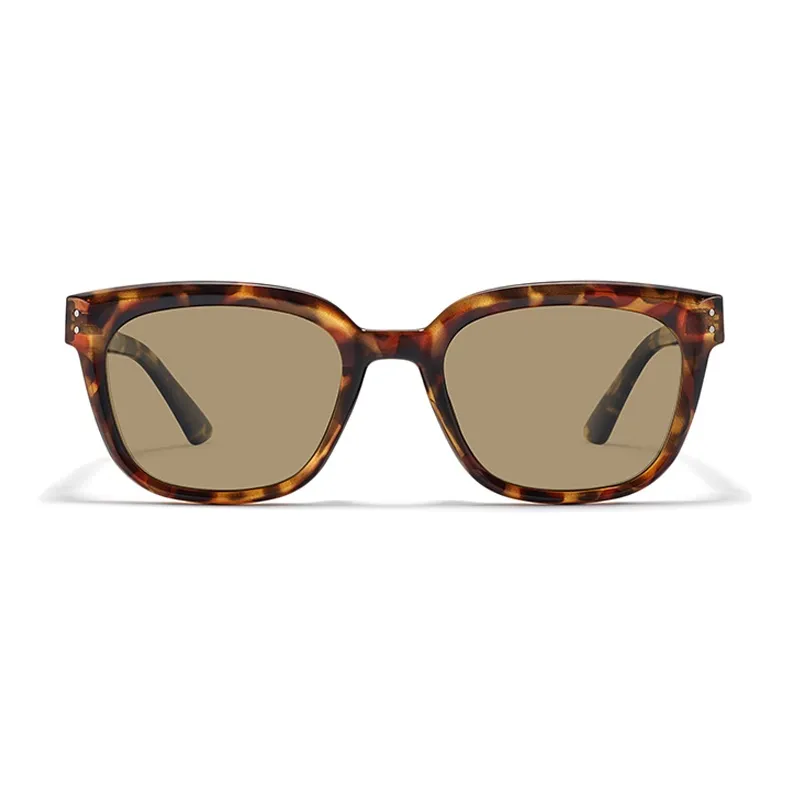 Sagawa Plate Frame Square Sunglasses Unisex-3