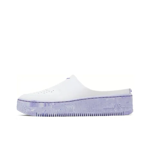 Nike Air Force 1 Skateboard Shoes Women's Low-Top White/Purple