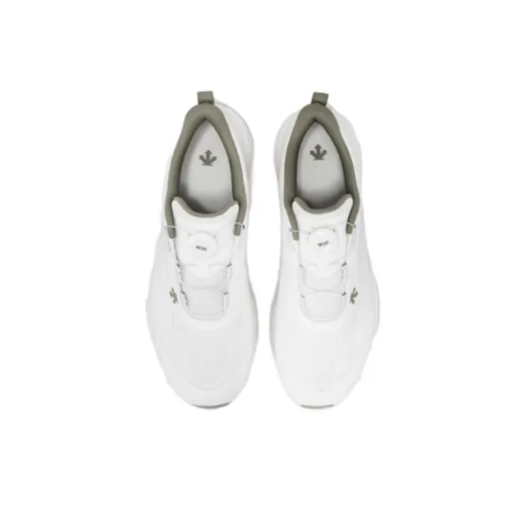 DESCENTE Enerzite Waterproof And Breathable Low Top Running Shoes Men's White-3