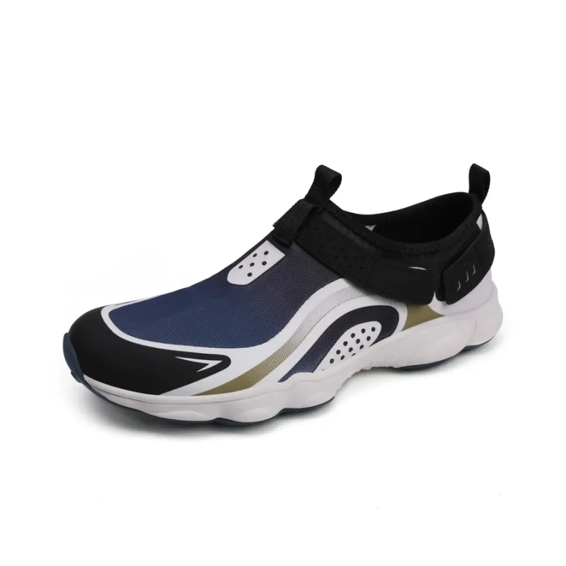Camssoo Indoor Fitness Swim Water Shoes River Trekking Shoes Unisex Black-5
