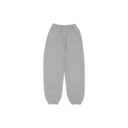 Nike Knitted Sweatpants Women's Light Gray