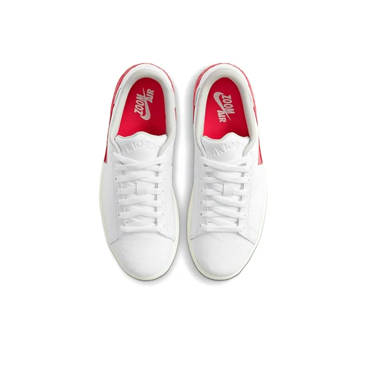 JORDAN 1 Centre Court White University Red-3