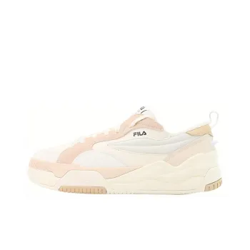 FILA CANESTRO Cushioning Anti Slip And Wear Resistant Low Top Vintage Basketball Shoes Women's White