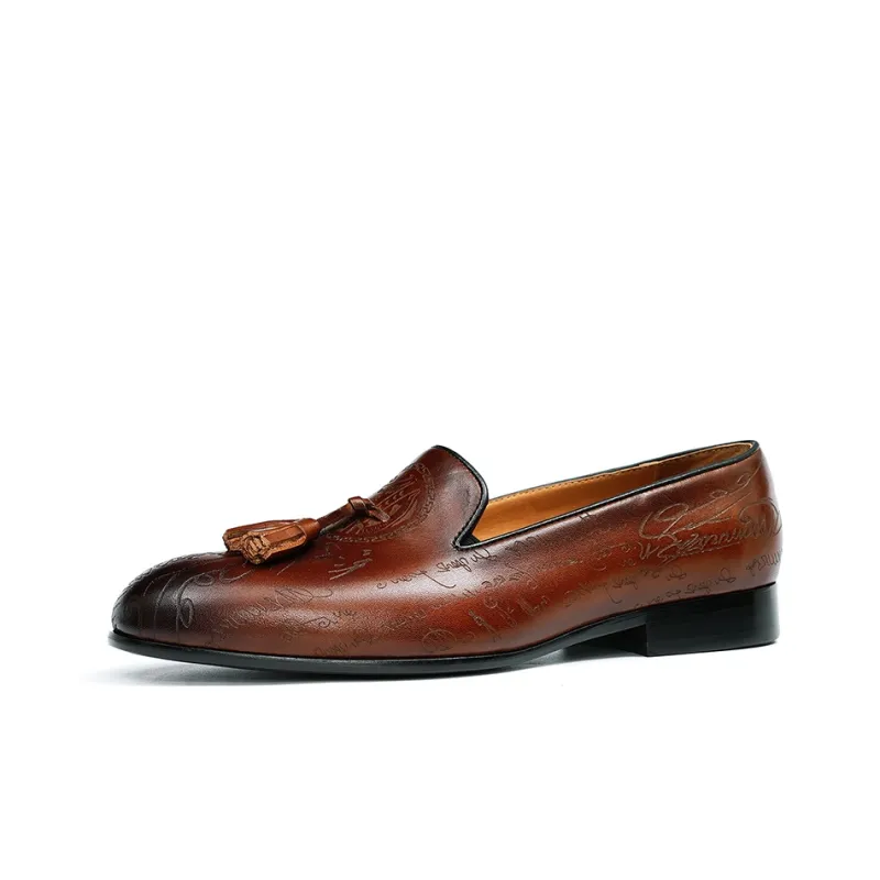 ASTON M.JAZZ Loafers Men Dark Gray/Brown-7