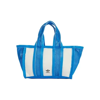 Adidas Originals Polyurethane Handbag Mini Unisex Blue & Ecru