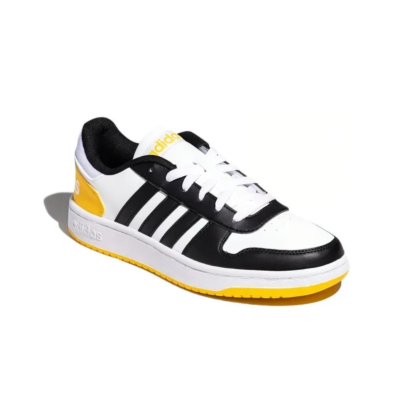 Adidas Neo Hoops 2.0 'Black White Yellow'-2