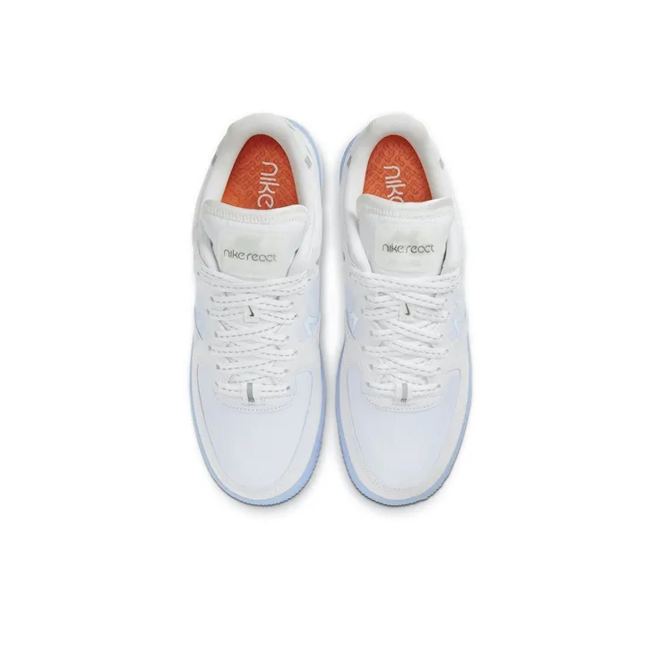Nike Air Force 1 React White Light Bone-4
