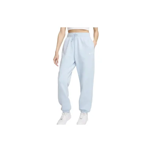 Nike Knitted Sweatpants Women's Sky Blue