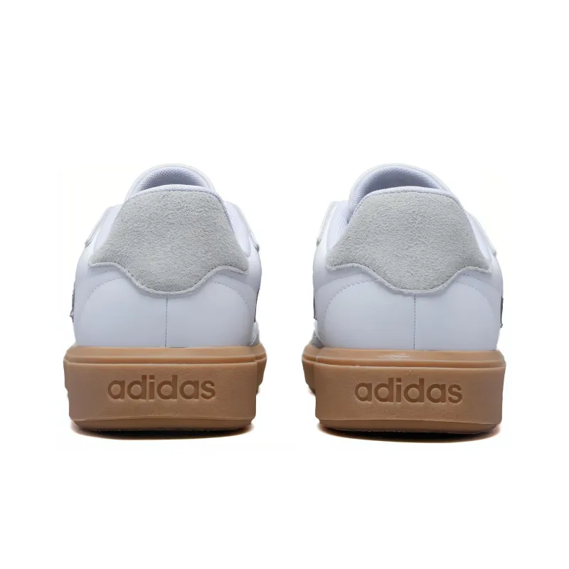Adidas COURTBLOCK Cushioning Anti Slip And Wear Resistant Low Top Tennis Shoes Men's White Green-3