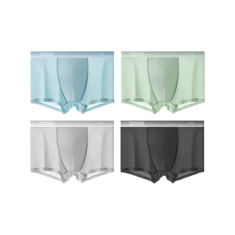 H YXIANG Underpants Men's 4 Pack-2