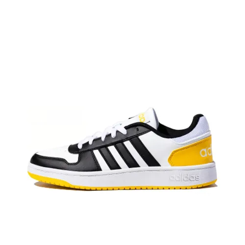 Adidas Neo Vl Court Skateboard Shoes Unisex Low-Top Black/White/Yellow