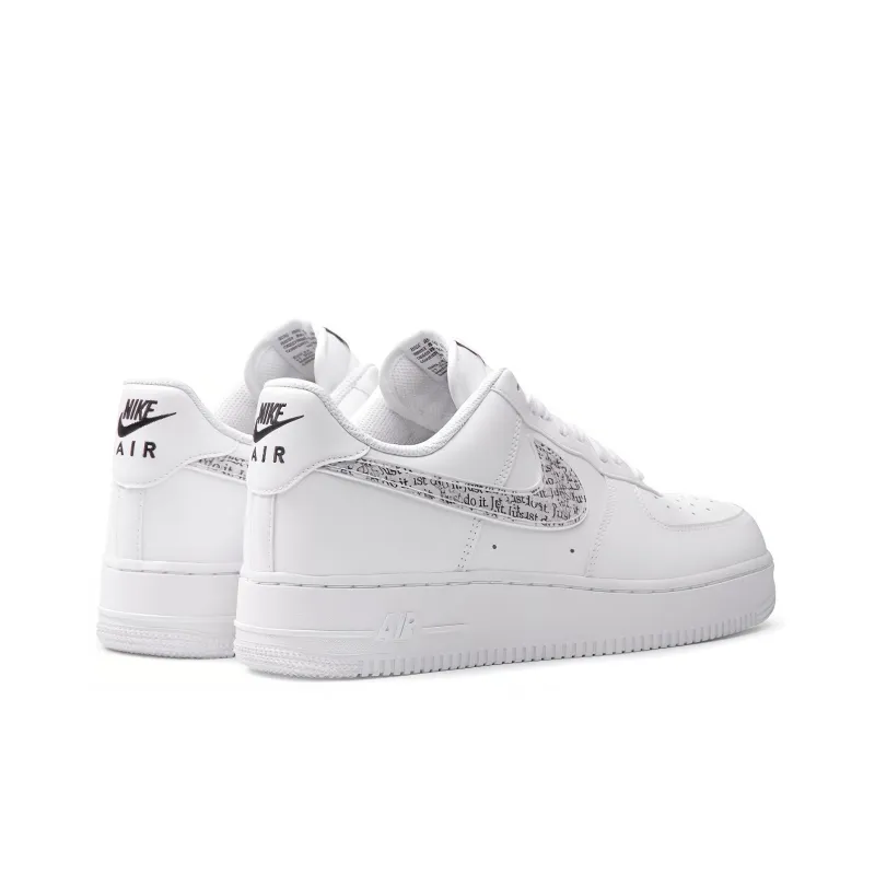 Nike Air Force 1 Low Just Do It Pack White Clear-3