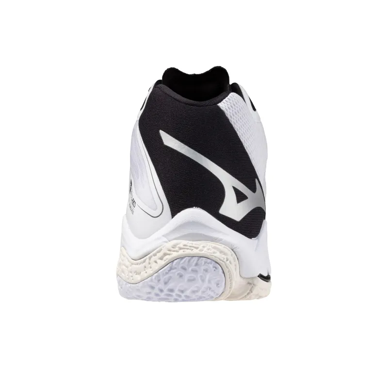 Mizuno Wave Lightning Z8 Mid 'White Black'-3