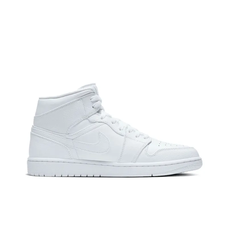 Jordan 1 Mid Triple White 2.0 2020-1