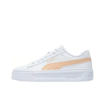 PUMA Smash Platform V3 'White/Beige' Women's
