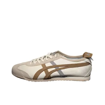 Onitsuka Tiger MEXICO 66 Cushioning Low Top Casual Shoes Unisex Beige Brown