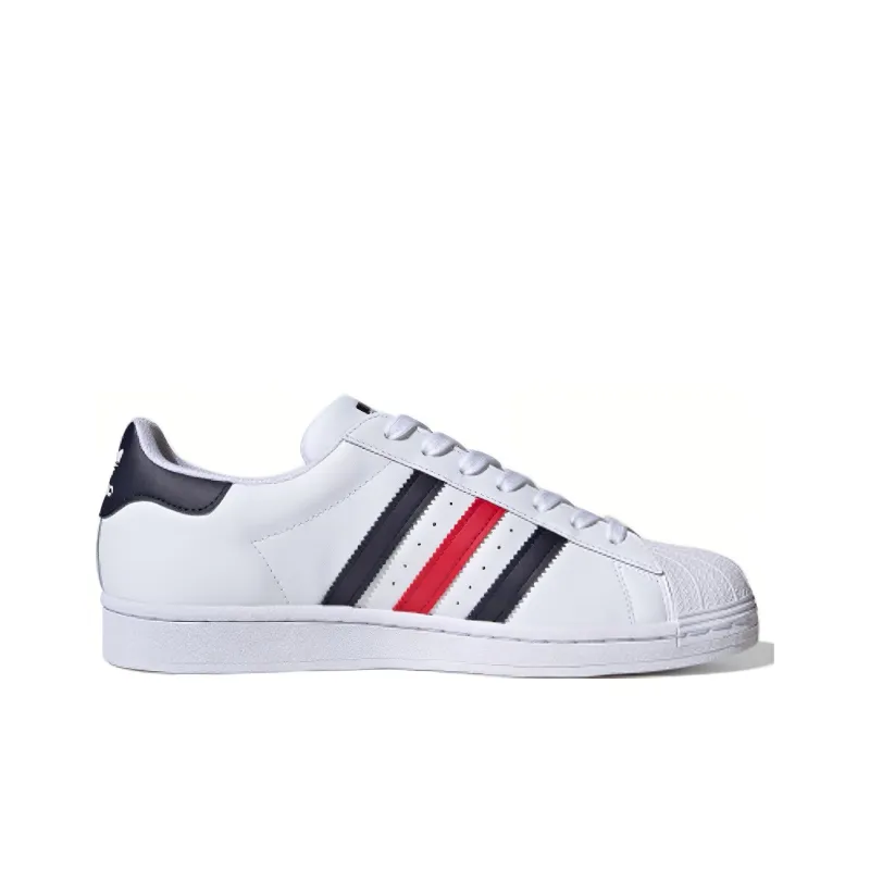 Adidas Superstar 'White Scarlet'-1