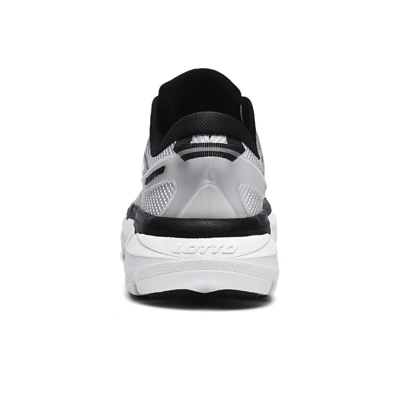 LOTTO Running Shoes Men Low Top Black/White Silver/Grayish Green/Beige Yellow-3