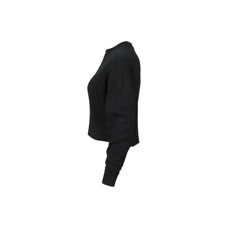 Nike Sportswear Swoosh GX Women's Graphic Long-Sleeve Sweatshirt Black-2