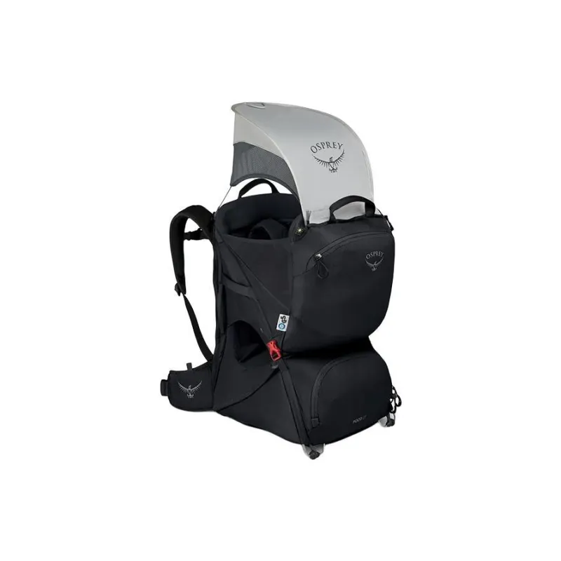 OSPREY Nylon Baby Carrier Backpack Unisex Black-0
