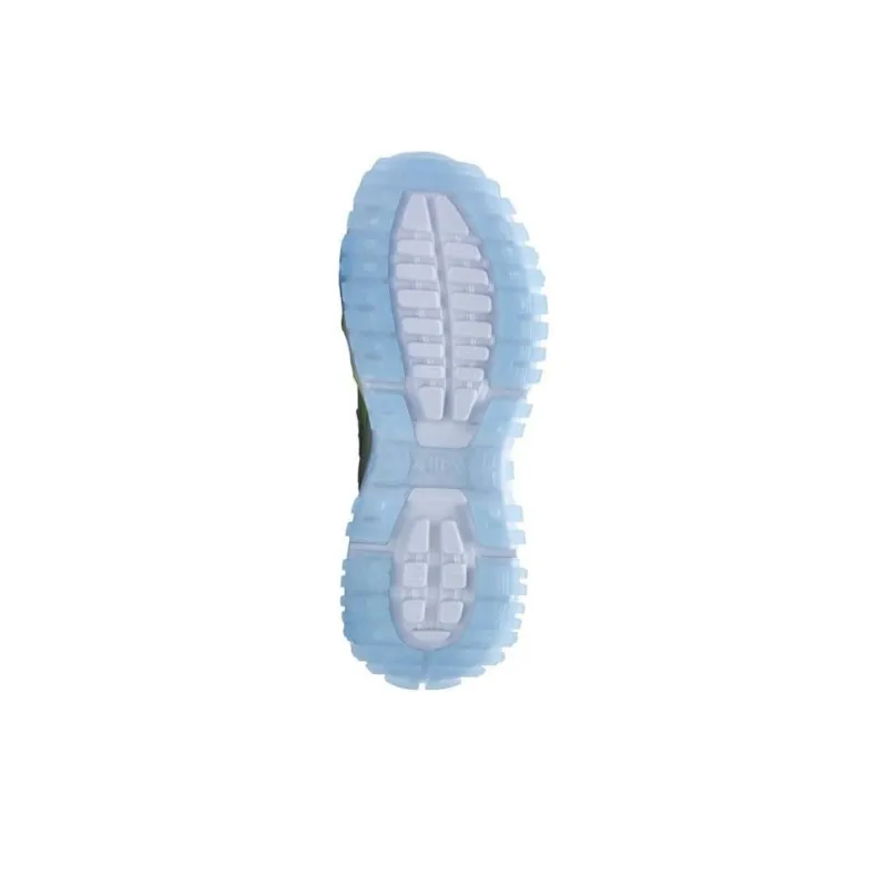 FILA FUSION BIANCO Cushioned Slip Resistant Lightweight Low Top Long Distance Running Running Shoes Women's Blue Green-4