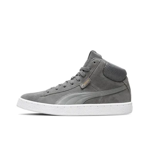 PUMA 1948 Skateboard Shoes Unisex Mid-Top Gray/White