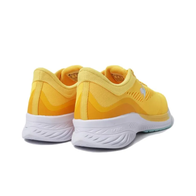 Le Coq Sportif Cushioning, Wear Resistant Low Top Running Shoes Unisex Yellow White-3
