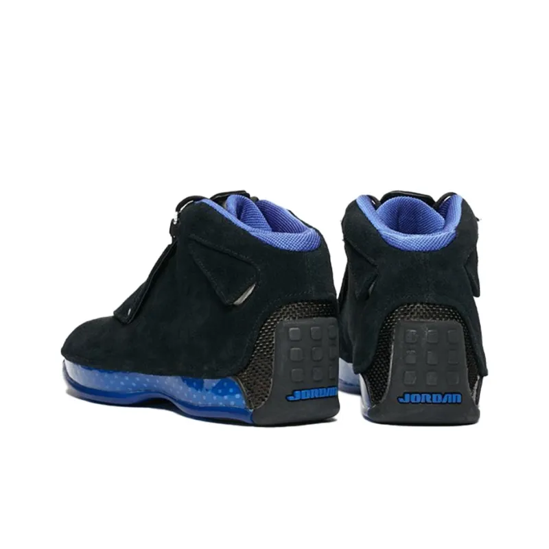Jordan 18 Retro Black Sport Royal 2018-2