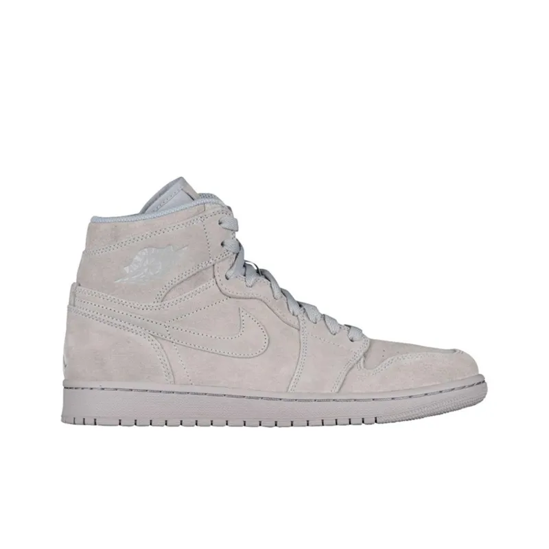Jordan 1 Retro High Grey Suede-1