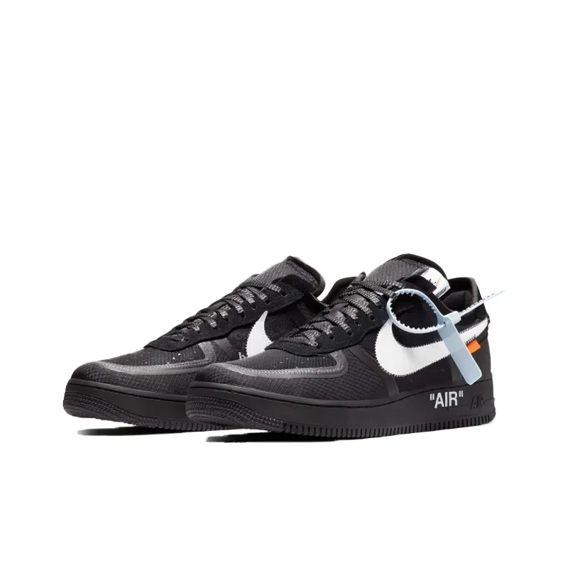 Nike Air Force 1 Low Off White Black White-2