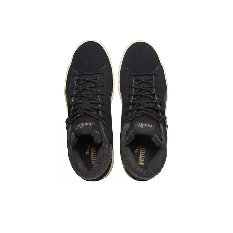 PUMA 1948 Mid Corduroy Black Board Shoes-3