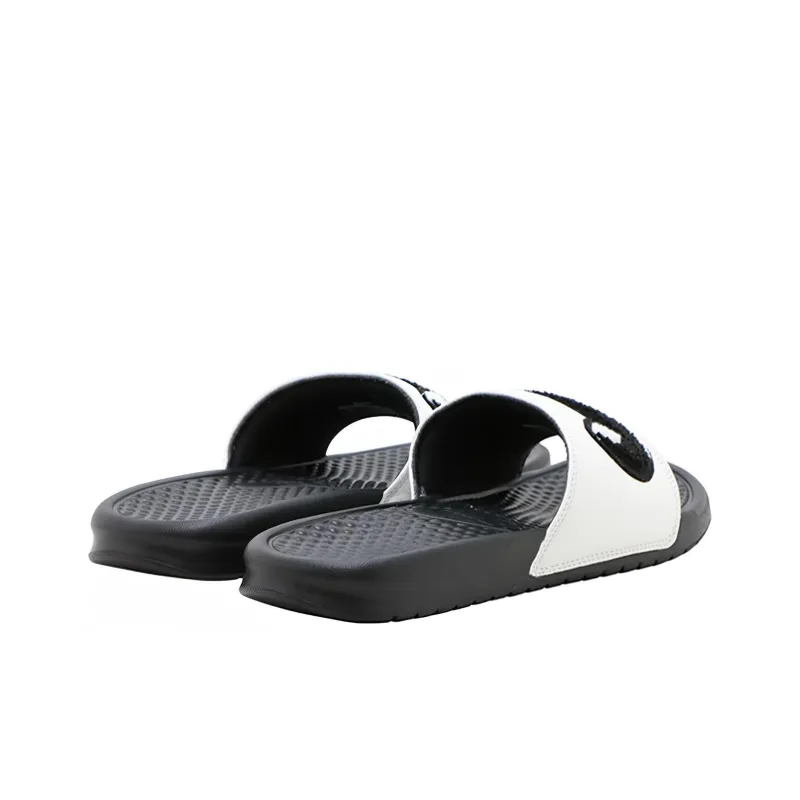 Nike Benassi Jdi Chenille Black Summit White-2