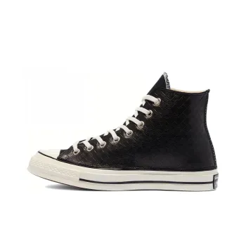 Converse 1970s CHUCK 70 Chuck Taylor All Star Anti-Slip Wear-Resistant High-Top Canvas Shoes Unisex Bright Black