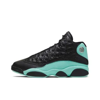 JORDAN 13 Retro Black Island Green
