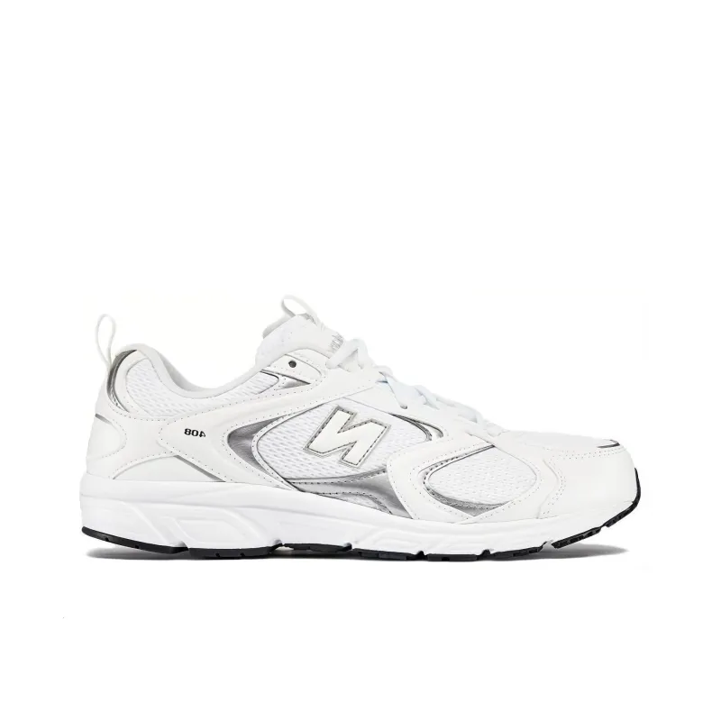 New Balance 408 White Silver-1