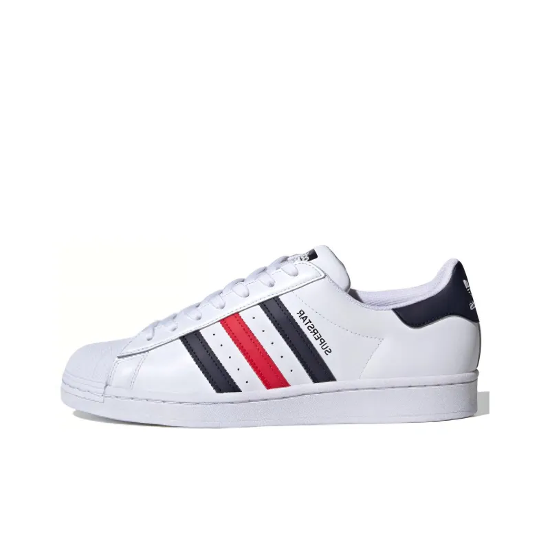 Adidas Superstar 'White Scarlet'-0