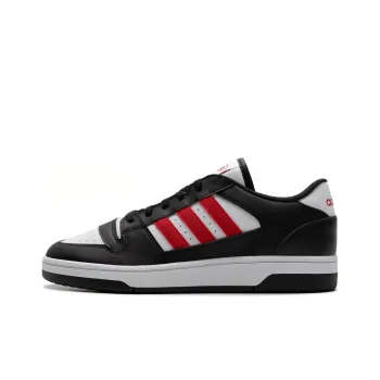 Adidas TURNAROUND LOW Anti Slip Wear Resistant Low Top Basketball Shoes Unisex Black White