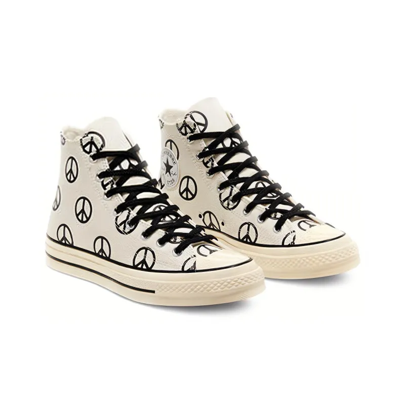 Converse Chuck Taylor All Star 70 Hi Unleash Peace Egret Black-2