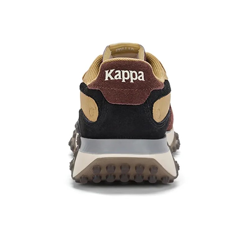 Kappa Wear-Resistant Low-Top Training Running Shoes Unisex Yellow Umber Black White-5
