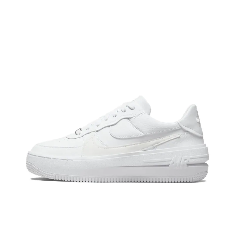Nike Air Force 1 PLT.AF.ORM 'Triple White' Women's-0