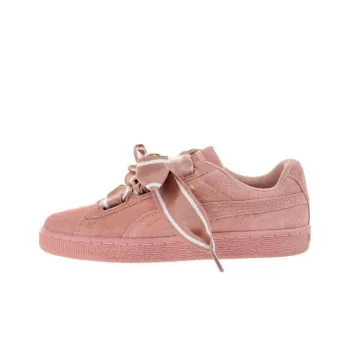 PUMA Suede Heart Satin Ii Cameo Brown Women's